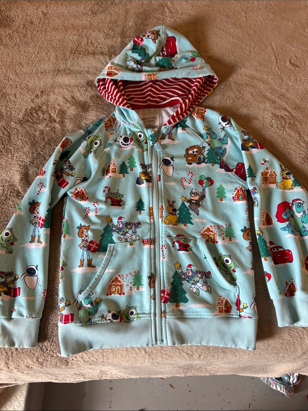Little Sleepies Pixar Christmas Jacket 7